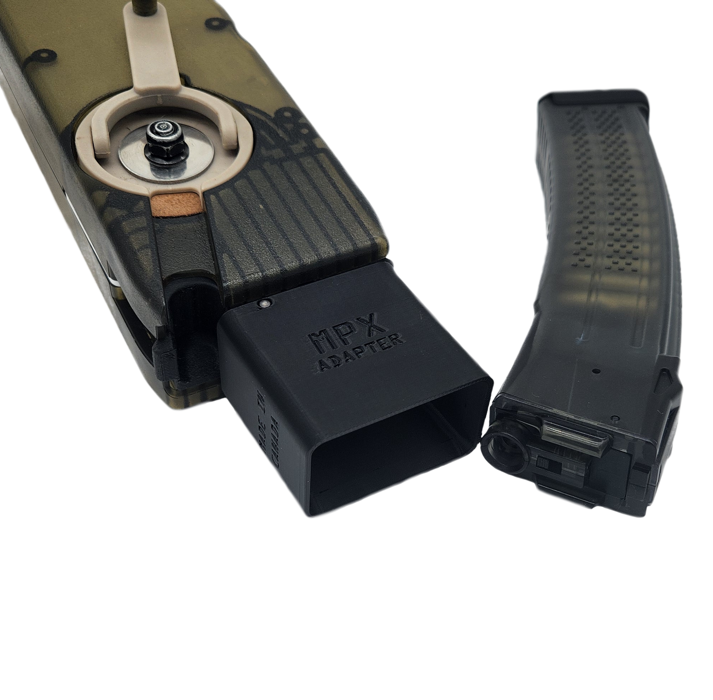 MPX AS1 Airsoft Mag Adapter For Side Winding Speed Loader